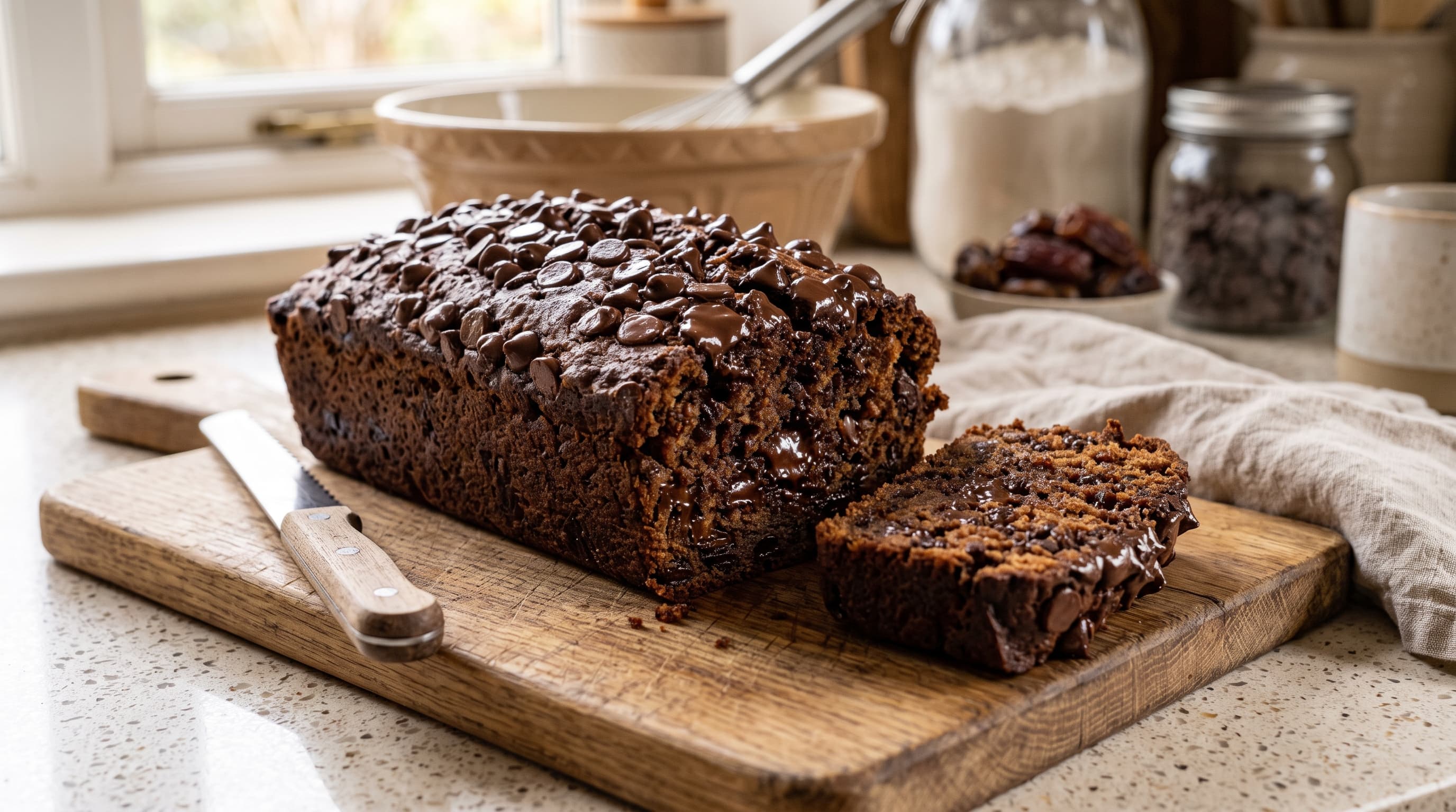 Dates Cake with Chocochips