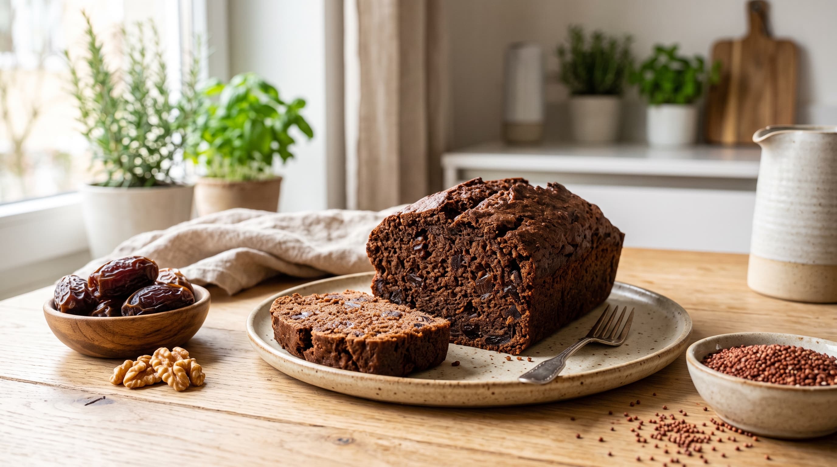 Ragi Dates Cake